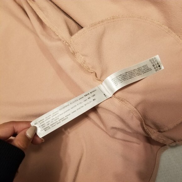 Zara Pinky Nude Corduroy Ribbed Button Down Collared With Pockets XSmall Women's - Picture 6 of 9